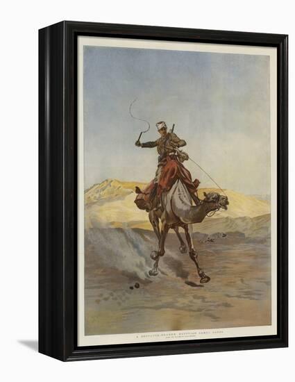 A Despatch-Bearer Egyptian Camel Corps-Lady Butler-Framed Premier Image Canvas