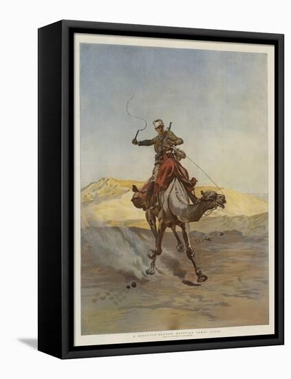A Despatch-Bearer Egyptian Camel Corps-Lady Butler-Framed Premier Image Canvas