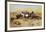 A Desperate Stand-Charles Marion Russell-Framed Art Print