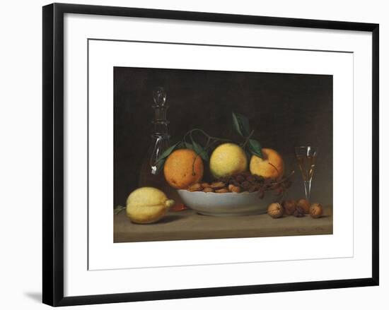 A Dessert-Raphaelle Peale-Framed Premium Giclee Print