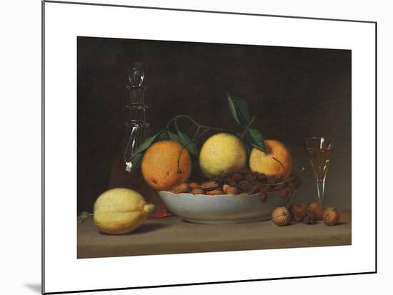 A Dessert-Raphaelle Peale-Mounted Premium Giclee Print