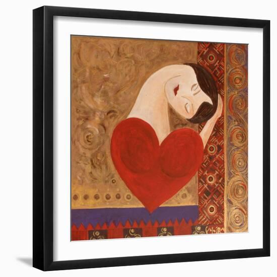 A Devil Called Love, 2007-Sabira Manek-Framed Giclee Print