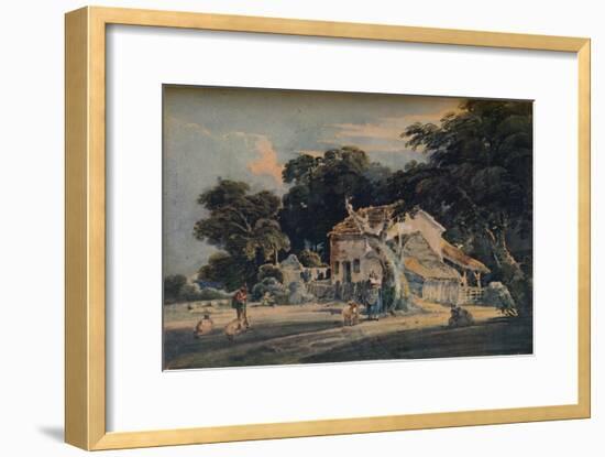 A Devonshire Farm, c1798, (1921)-Unknown-Framed Giclee Print