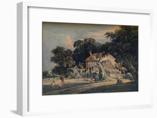 A Devonshire Farm, c1798, (1921)-Unknown-Framed Giclee Print