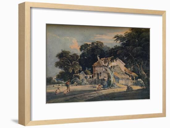 A Devonshire Farm, c1798, (1921)-Unknown-Framed Giclee Print