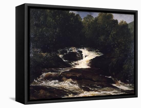 A Devonshire Stream, 1860-Frederick Richard Lee-Framed Premier Image Canvas