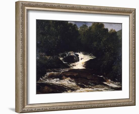 A Devonshire Stream, 1860-Frederick Richard Lee-Framed Giclee Print