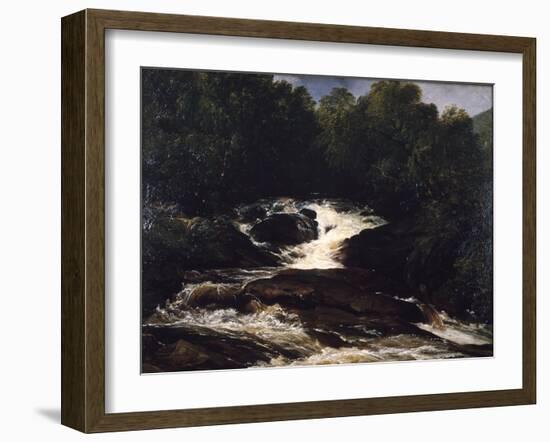 A Devonshire Stream, 1860-Frederick Richard Lee-Framed Giclee Print