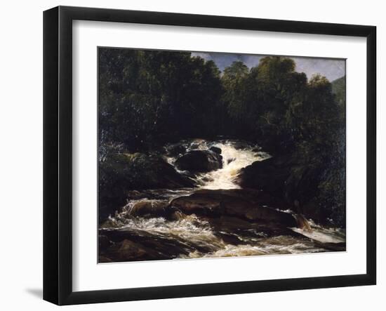 A Devonshire Stream, 1860-Frederick Richard Lee-Framed Giclee Print