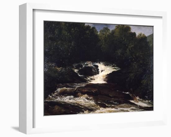 A Devonshire Stream, 1860-Frederick Richard Lee-Framed Giclee Print