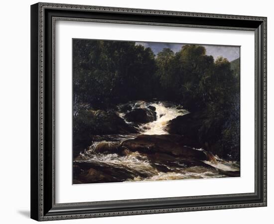 A Devonshire Stream, 1860-Frederick Richard Lee-Framed Giclee Print