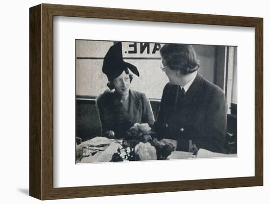 'A different hat soon', 1941-Cecil Beaton-Framed Photographic Print