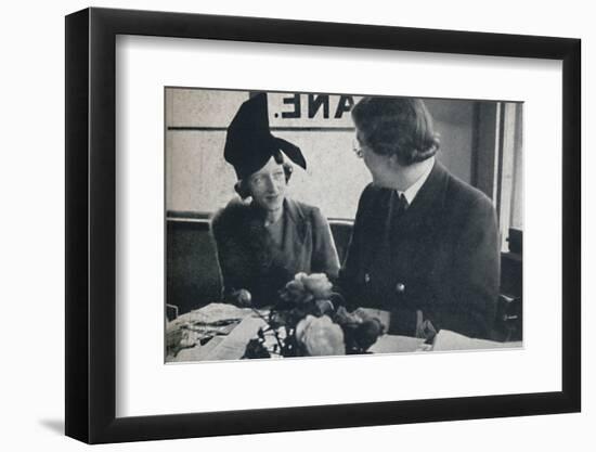 'A different hat soon', 1941-Cecil Beaton-Framed Photographic Print