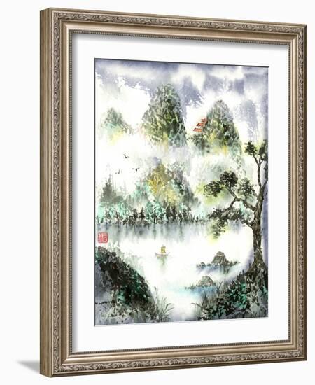 A Different View-Nan Rae-Framed Art Print