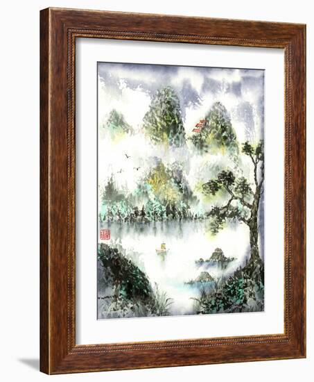 A Different View-Nan Rae-Framed Art Print