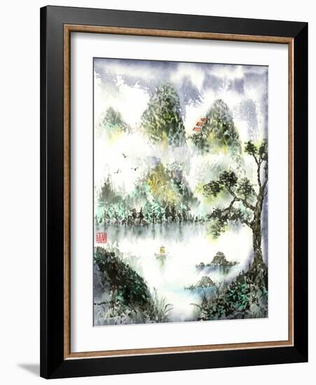 A Different View-Nan Rae-Framed Art Print