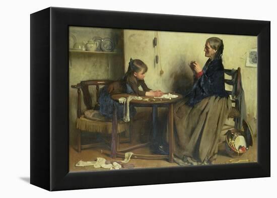 A Difficulty-Arthur Hacker-Framed Premier Image Canvas