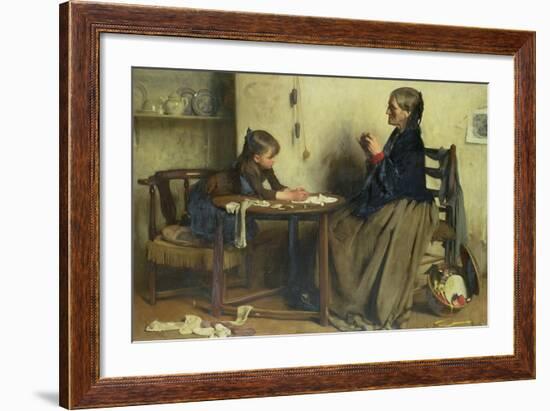 A Difficulty-Arthur Hacker-Framed Giclee Print