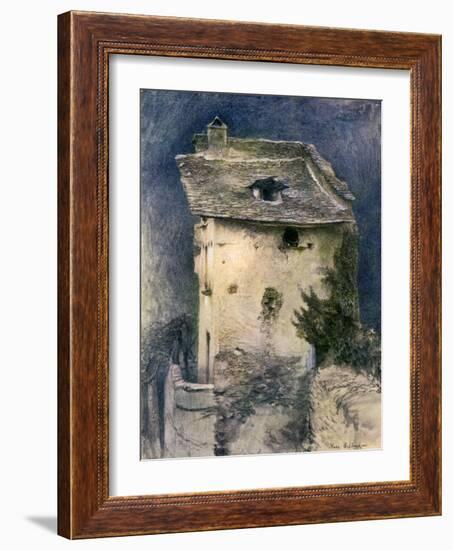 A Dilapidated Cottage, 19th Century-John Ruskin-Framed Giclee Print