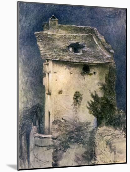 A Dilapidated Cottage, 19th Century-John Ruskin-Mounted Giclee Print