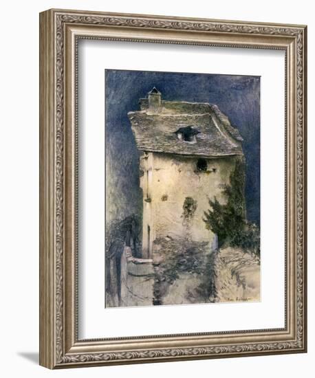 A Dilapidated Cottage, 19th Century-John Ruskin-Framed Giclee Print