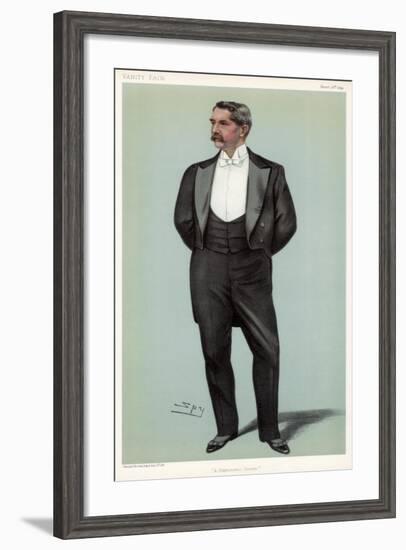 A Diplomatic Cousin' Henry White, American Diplomat, 1899-Spy-Framed Giclee Print