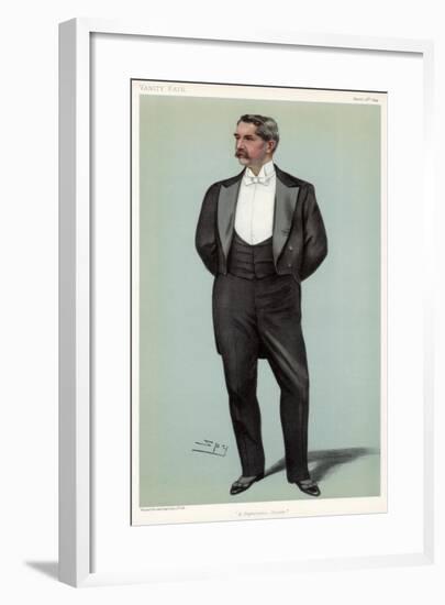 A Diplomatic Cousin' Henry White, American Diplomat, 1899-Spy-Framed Giclee Print