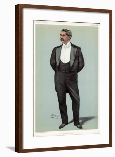 A Diplomatic Cousin' Henry White, American Diplomat, 1899-Spy-Framed Giclee Print