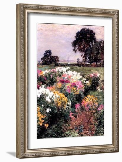 A Display of Flowers, 1903-Willard Leroy Metcalf-Framed Giclee Print