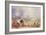 A Distant View, Rouen, C.1834-J. M. W. Turner-Framed Giclee Print