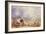 A Distant View, Rouen, C.1834-J. M. W. Turner-Framed Giclee Print