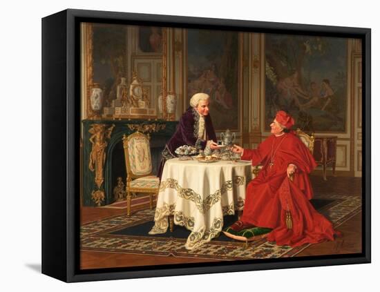A Distinguished Guest, 1880s-Andrea Landini-Framed Premier Image Canvas