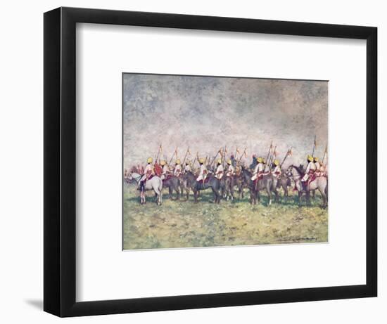 'A Distinguished Native Regiment', 1903-Mortimer L Menpes-Framed Giclee Print