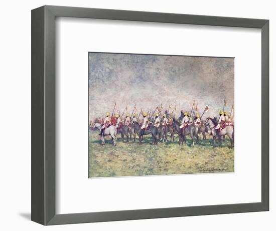 'A Distinguished Native Regiment', 1903-Mortimer L Menpes-Framed Giclee Print