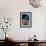 A Diver Approaches a Gorgonian Sea Fan, Indonesia-null-Framed Photographic Print displayed on a wall