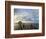 A Dock and Palapa, Placencia, Belize-William Sutton-Framed Photographic Print