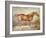 A Docked Chestnut Horse-Theodore Gericault-Framed Giclee Print