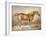 A Docked Chestnut Horse-Theodore Gericault-Framed Giclee Print