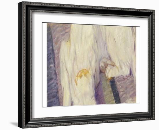 A Dog Lying Down, 1909-Franz Marc-Framed Giclee Print