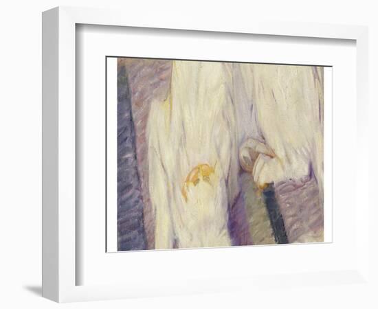 A Dog Lying Down, 1909-Franz Marc-Framed Giclee Print