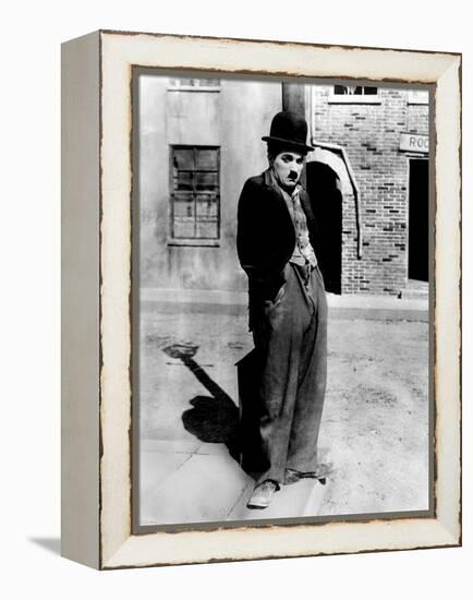 A Dog 's Life by and with Charlie Chaplin (The Tramp), 1918-null-Framed Stretched Canvas