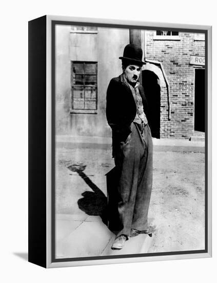 A Dog 's Life by and with Charlie Chaplin (The Tramp), 1918-null-Framed Stretched Canvas