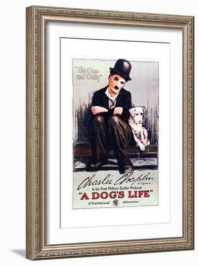 A Dog's Life - Movie Poster Reproduction-null-Framed Premium Giclee Print