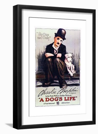 A Dog's Life - Movie Poster Reproduction-null-Framed Premium Giclee Print