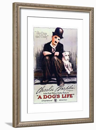 A Dog's Life - Movie Poster Reproduction-null-Framed Art Print