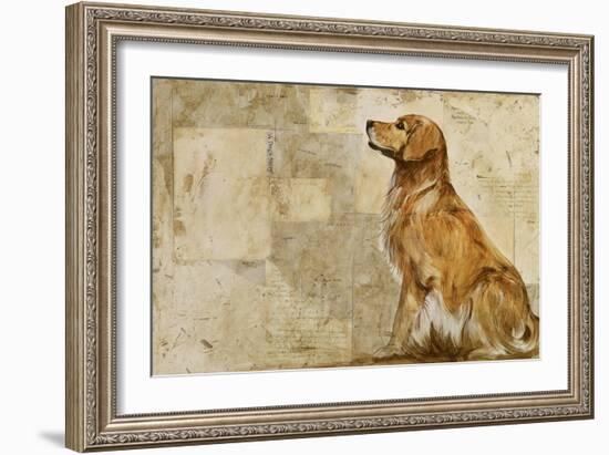 A Dog's Story 2-Elizabeth Hope-Framed Giclee Print