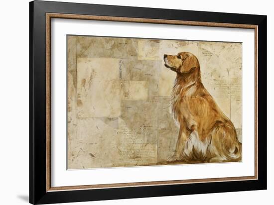 A Dog's Story 2-Elizabeth Hope-Framed Giclee Print