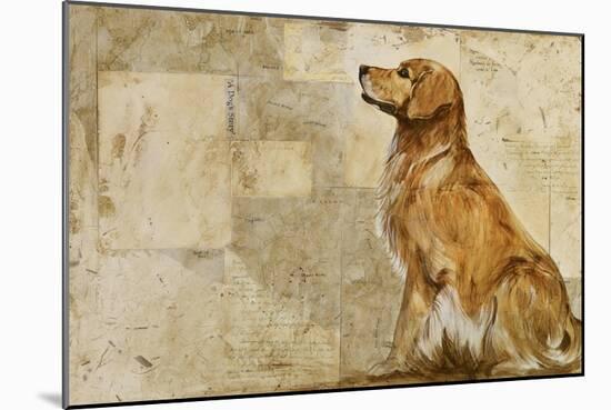 A Dog's Story 2-Elizabeth Hope-Mounted Giclee Print