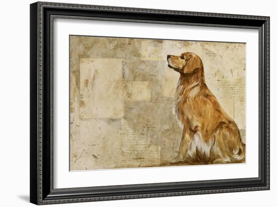 A Dog's Story 2-Elizabeth Hope-Framed Giclee Print