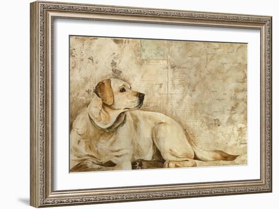 A Dog's Story 3-Elizabeth Hope-Framed Giclee Print